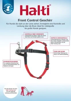 Halti Front Control Trainings- / Erziehungsgeschirr -Katzen Hundebedarf Geschäft 03425 3