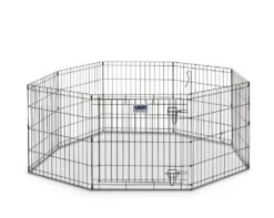 Jungtierauslauf Schwarz 8x61x91 Cm