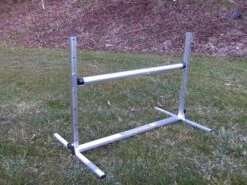 Obedience Hürde Offen ALU FCI / VDH Höhenverstellbar 10 - 70 Cm