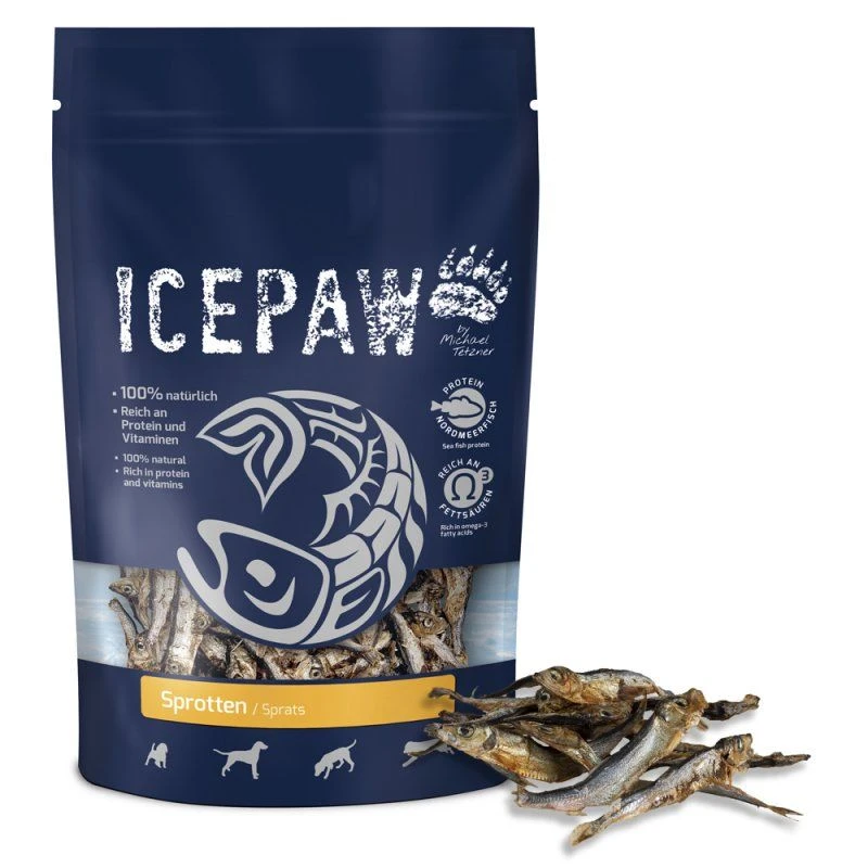 Icepaw Snack Sprotten 250 G 4 Icepaw Snack Sprotten 250 G – Bild 2
