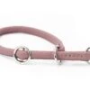 Maul Halsband Rundgenäht Rosa / Silber -Katzen Hundebedarf Geschäft 1157 21 1
