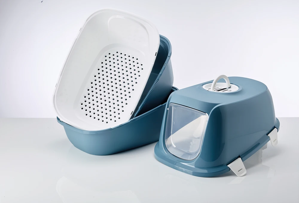 Savic Katzentoilette Reina Sift Grau 64 X 46 X 48 Cm 5 Savic Katzentoilette Reina Sift Grau 64 X 46 X 48 Cm – Bild 3