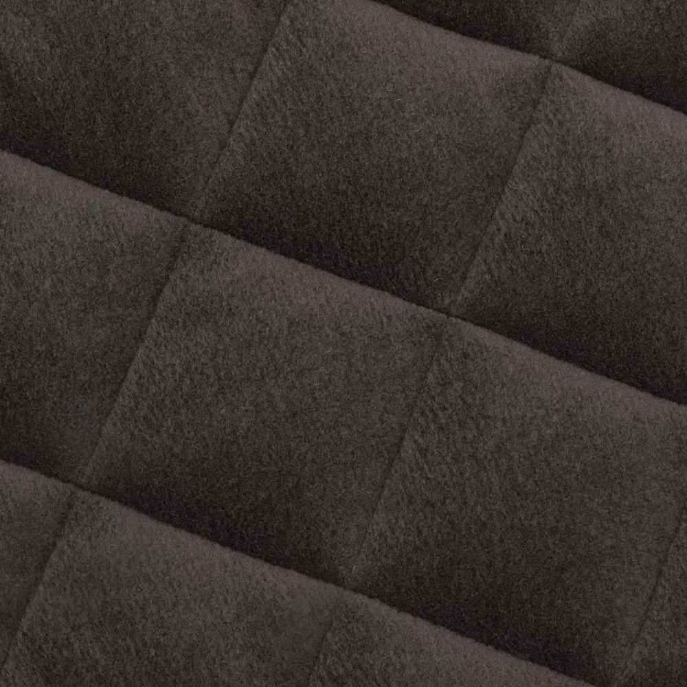 Meiko Fleece-Wendedecke Grau / Anthrazit 4 Meiko Fleece-Wendedecke Grau / Anthrazit – Bild 2