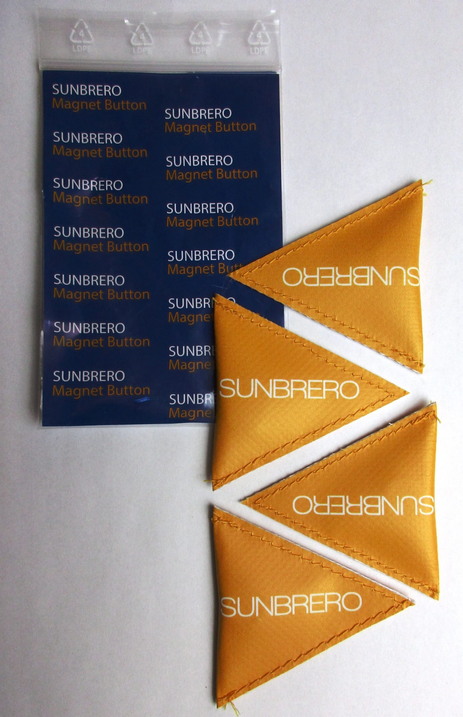 Sunbrero Magnetbuttons 4 Stück 3 Sunbrero Magnetbuttons 4 Stück