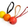 Spielball Vollgummi 6.5 Cm, Anti-Slip Assortiert -Katzen Hundebedarf Geschäft 33813