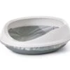 Katzentoilette Figaro Oval Grau 55 X 48.5 X 15.5 Cm -Katzen Hundebedarf Geschäft 40311 2