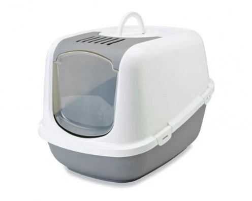 Katzentoilette Nestor Jumbo, Weiss/grau 66.5 X 48.5 X 46.5 Cm 3 Katzentoilette Nestor Jumbo, Weiss/grau 66.5 X 48.5 X 46.5 Cm