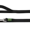 Hunter Doppelführleine Nylon Schwarz -Katzen Hundebedarf Geschäft 40364
