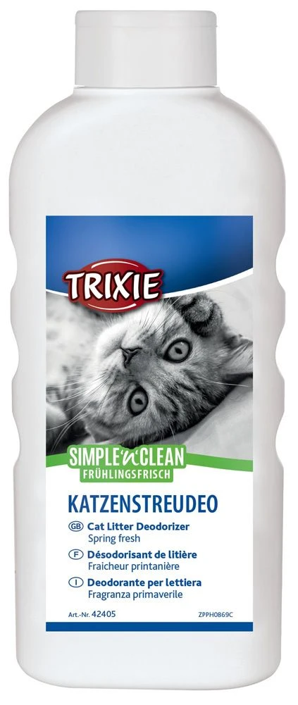 Katzenstreudeo Simple'n'Clean 750 G Frühlingsfrisch 3 Katzenstreudeo Simple'n'Clean 750 G Frühlingsfrisch