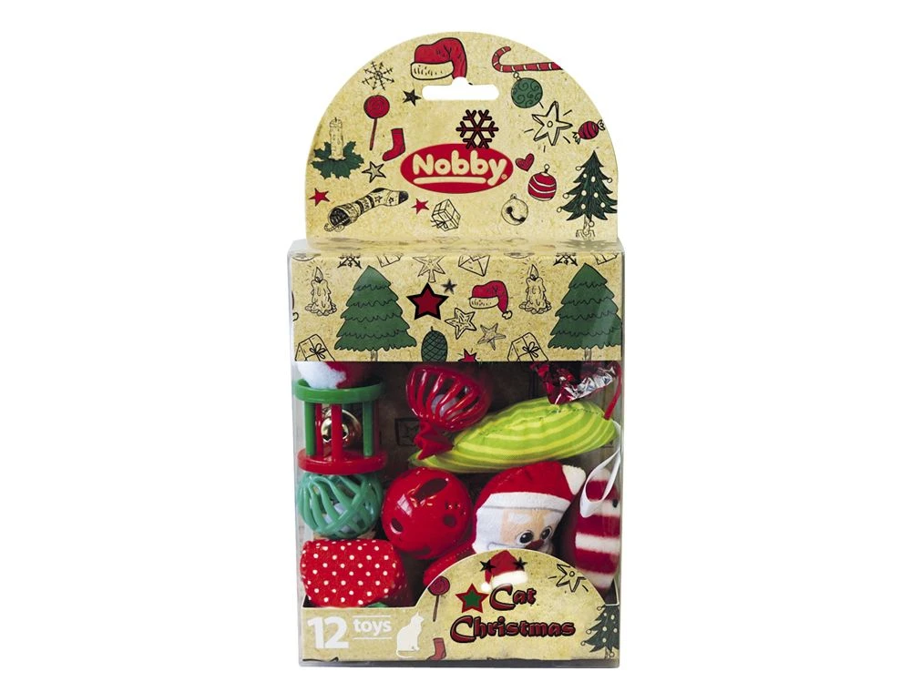 Weihnachtsspiel Set Katze à 12 Stk. 4 Weihnachtsspiel Set Katze à 12 Stk. – Bild 2