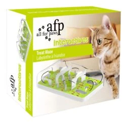 AFP Interactive Puzzle Cat Feeder 33.4 X 22.4 X 9 Cm -Katzen Hundebedarf Geschäft 6110184 4