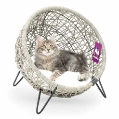 PR Katzenkorb House Of Heaven Amsterdam 47 Grau 42x 45x 45 Cm