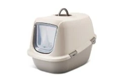 Savic Katzentoilette Leo Mokka-grau Ca. 64 X 46 X 45 Cm