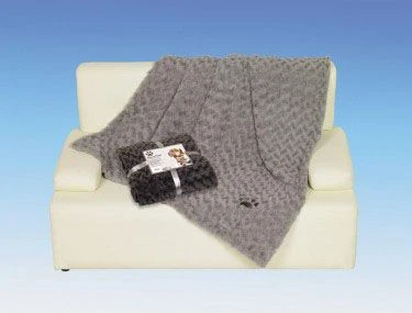 Fleecedecke "Super Soft" Hell Grau 100 X 150 Cm 5 Fleecedecke "Super Soft" Hell Grau 100 X 150 Cm – Bild 3