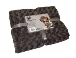 Fleecedecke Plaid "Super Soft" Braun 100 X 150 Cm