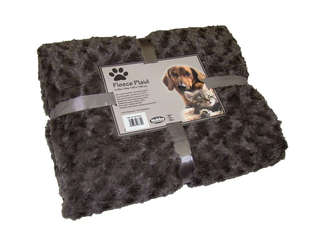 Fleecedecke Plaid "Super Soft" Braun 100 X 150 Cm 3 Fleecedecke Plaid "Super Soft" Braun 100 X 150 Cm