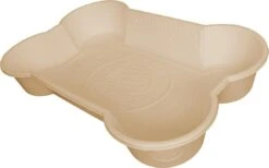 Hundepool In Knochenform Sand