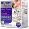 Feliway Optimum Starter-Set Steckdosen-Verdampfer + 30-Tage-Flasche 2 Feliway Optimum Starter-Set Steckdosen-Verdampfer + 30-Tage-Flasche -Katzen Hundebedarf Geschäft 7336