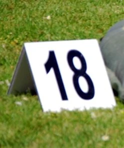 WT-Metall Nummerntafeln Satz 1-22 A+E