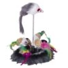 Nobby Katzenspielplatz 17 Cm Mit Fellmäusen -Katzen Hundebedarf Geschäft 80030
