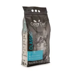 Cozycat Cat Classic 10 Liter Natürlicher Weisser Bentonit