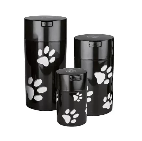 Ehaso Vakuum Futterdosen Schwarz Mit Weissen Pfötchen 3 Ehaso Vakuum Futterdosen Schwarz Mit Weissen Pfötchen