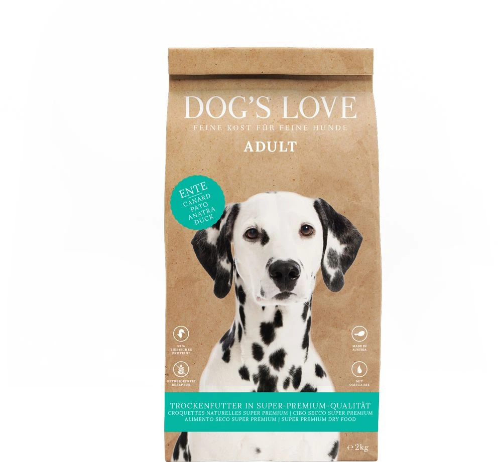 Dogs Love Trocken Ente Mit Süsskartoffel & Orange 3 Dogs Love Trocken Ente Mit Süsskartoffel & Orange