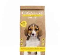 Dogs Love Trocken Junior Huhn Mit Süsskartoffel & Karotte