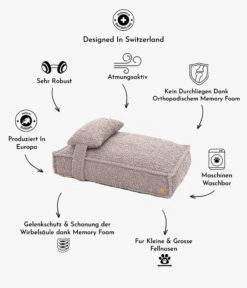 PET & Co. Cordi Boucle L Grau -Katzen Hundebedarf Geschäft dogyecblg