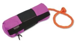 Futterdummy Pink/schwarz Länge 19cm, Durchmesser: 5.5cm