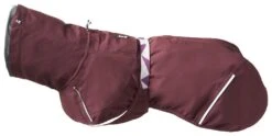 Hurtta Mudventure ECO Regenjacke Aubergine -Katzen Hundebedarf Geschäft hurttamudventurecoateco eggplant aw23 53