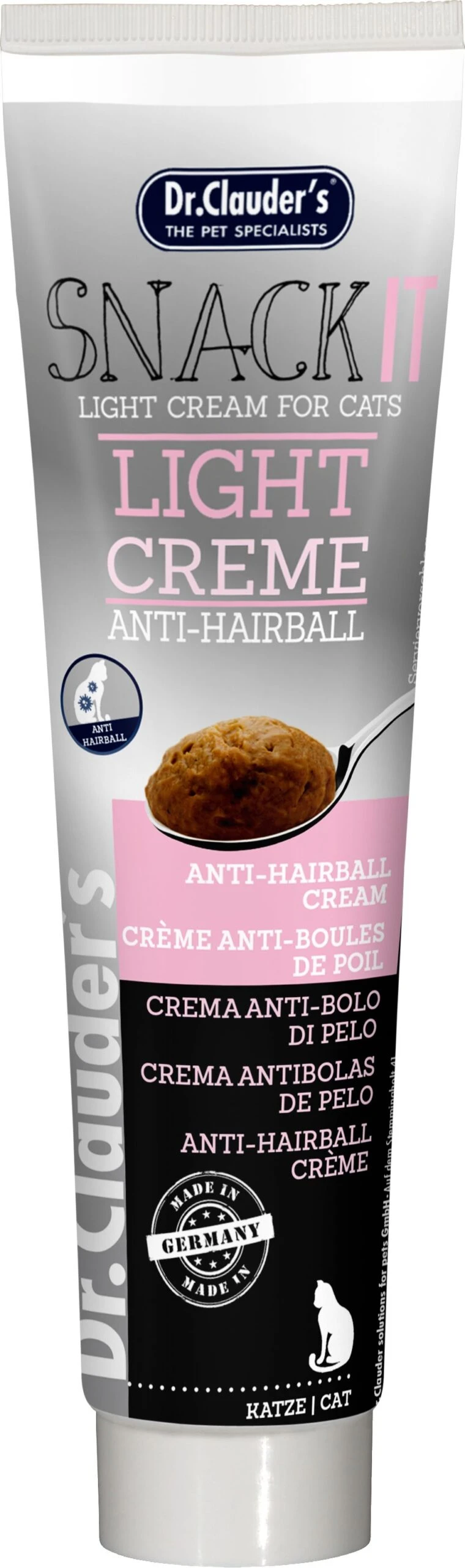 Dr. Clauder's Katzenmalz 100 G Anti-Hairball-Crème Light 3 Dr. Clauder's Katzenmalz 100 G Anti-Hairball-Crème Light