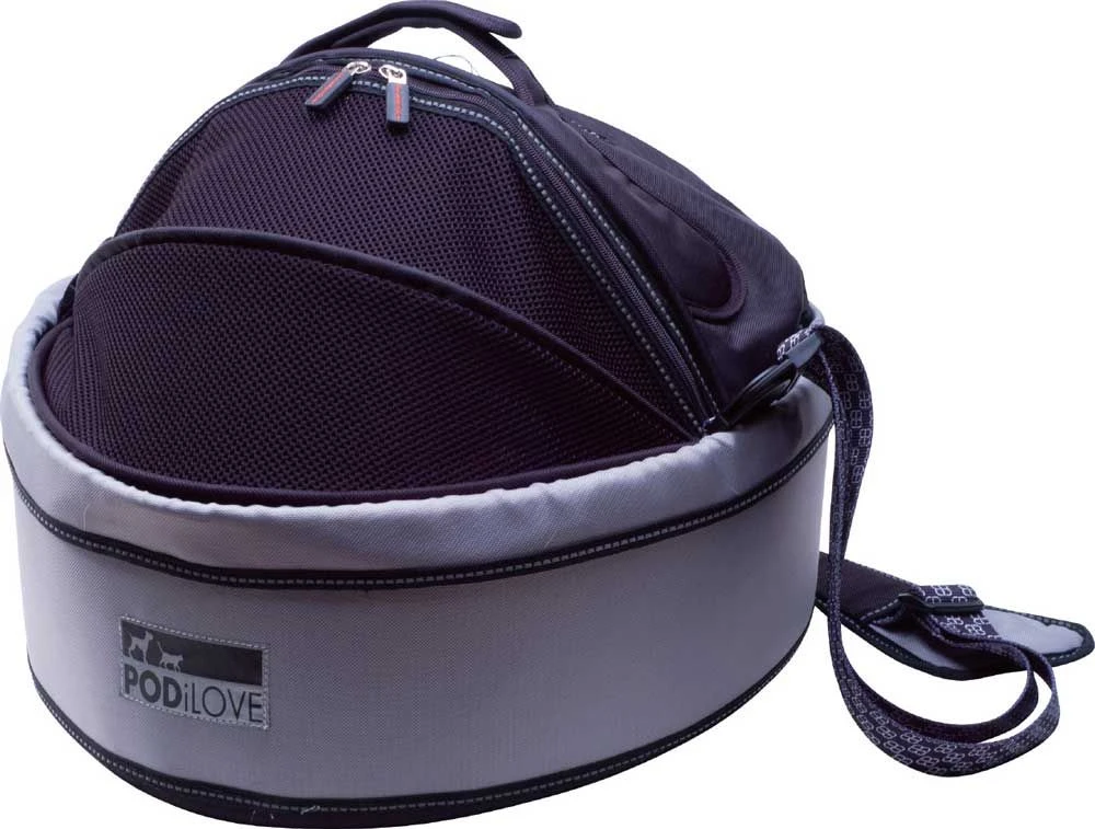 PetEgo Pod ILove Silber/schwarz 38x38x38cm. 4 PetEgo Pod ILove Silber/schwarz 38x38x38cm. – Bild 2