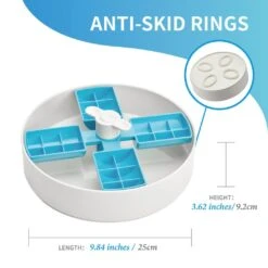 Pet Dream House Slow Feeder Windmühle Blau Ø 25 X 9.2 Cm 9 Pet Dream House Slow Feeder Windmühle Blau Ø 25 X 9.2 Cm -Katzen Hundebedarf Geschäft pdhf105.3