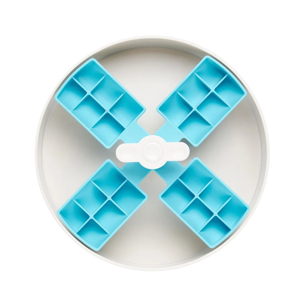 Pet Dream House Slow Feeder Windmühle Blau Ø 25 X 9.2 Cm 3 Pet Dream House Slow Feeder Windmühle Blau Ø 25 X 9.2 Cm