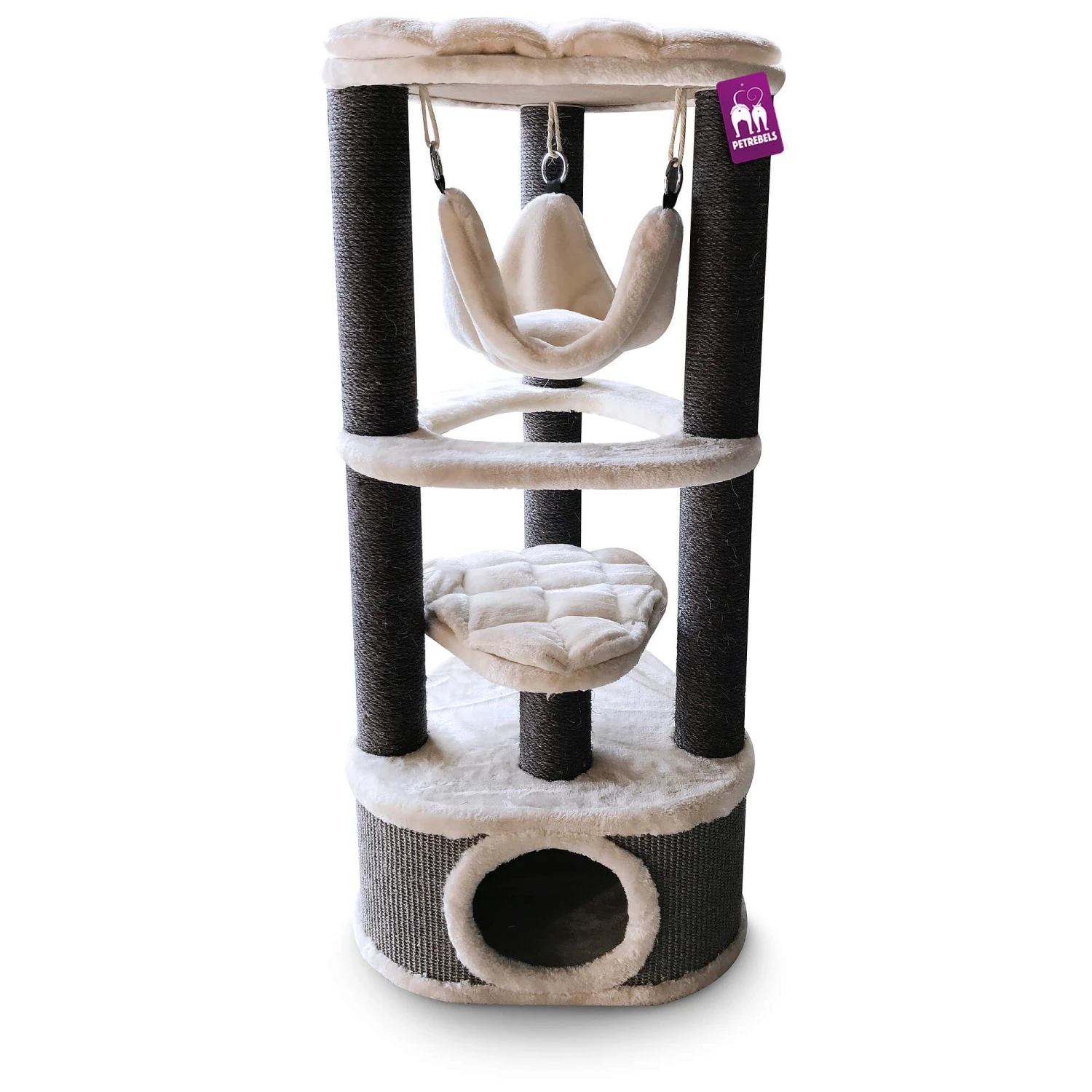 PR Kings & Queens Catharina 120 Beige 50 X 50 X 120 Cm 3 PR Kings & Queens Catharina 120 Beige 50 X 50 X 120 Cm