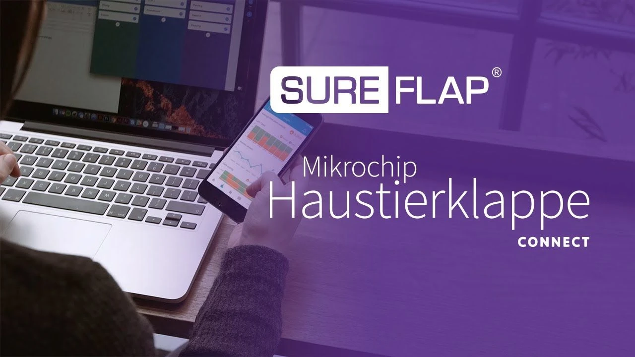 SureFlap Haustierklappe CONNECT XL Weiss 10 SureFlap Haustierklappe CONNECT XL Weiss – Bild 8