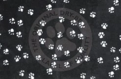 Dry Bed Thermodecke Schwarz Mit Pfoten