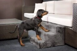 Karlie Easy Step Hundetreppe Grau -Katzen Hundebedarf Geschäft u825 12